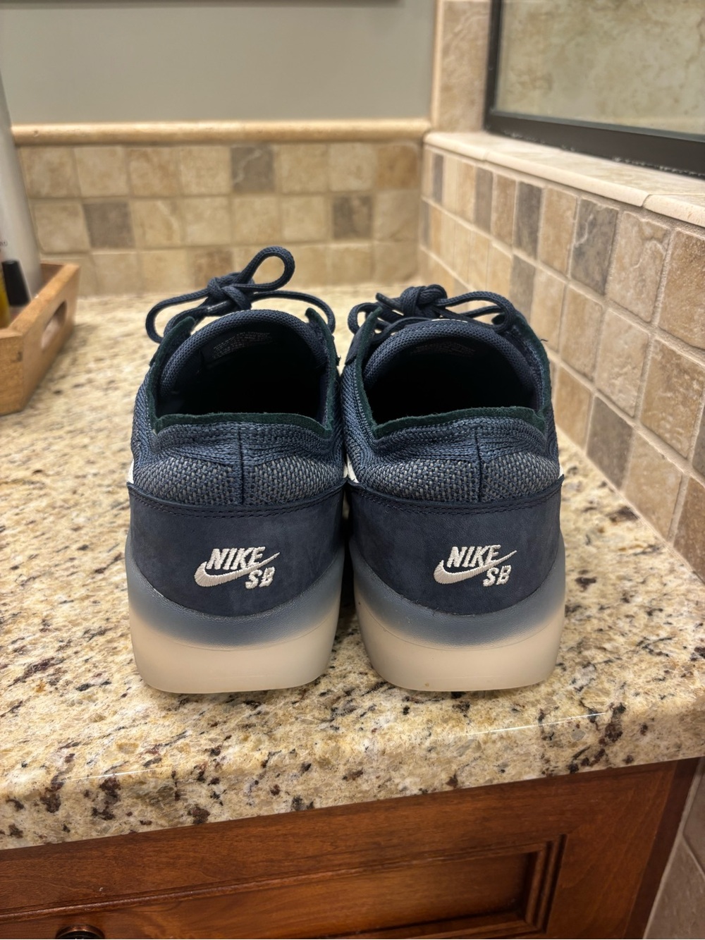 Nike Men’s Navy SB PS8 Flyknit - Picture 4 of 5
